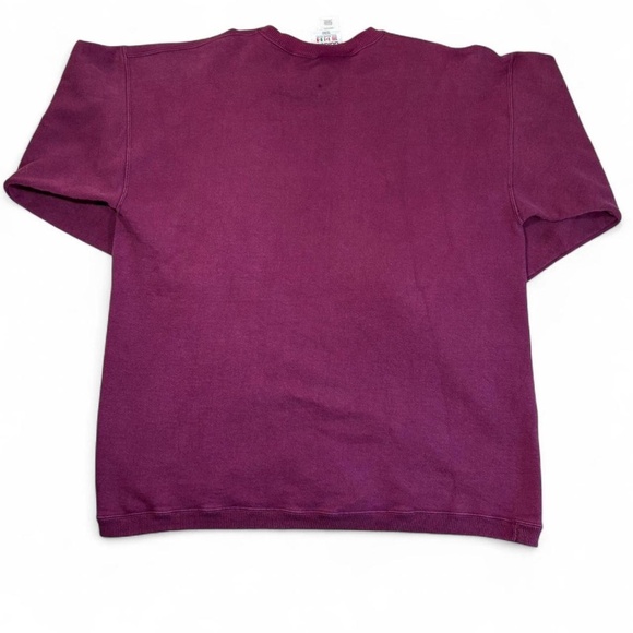 Vintage 90s Adidas Purple Crewneck Sweatshirt Men’s Size XL Embroidered Logo USA - Picture 2 of 8